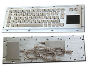 Клавиатура киоска компьютера доказательства вандала промышленная с держателем панели нержавеющей стали