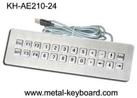 SUS304 почистило клавиатуру щеткой водоустойчивых ключей клавиатуры компьютера IP65 24 водостойкую