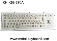 Клавиатура компьютера металла 70 ключей промышленная с клавиатурой киоска трекбола/нержавеющей стали