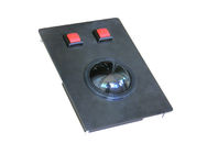 Кнопки металла 2 черноты указывающего устройства трекбола держателя панели смолы подгонянные
