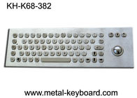 67 ключей усиливали клавиатуру/клавиатуру компьютера металла с трекболом лазера