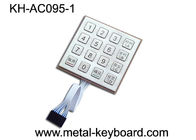 Анти- - клавиатура нержавеющей стали вандала, напольная кнопочная панель входа доступа с 16 ключами