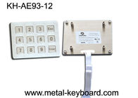 Ориентированная на заказчика изрезанная кнопочная панель металла доказательства воды IP65 с 16 ключами в плане 4x4