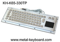 Задняя панель устанавливая промышленную клавиатуру компьютера с 65 ключами и сенсорной панелью