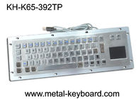 Клавиатура компьютера металла доказательства вандала промышленная с держателем задней панели