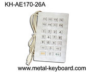 Намочите кнопочную панель металла УСБ доказательства промышленную с подгонянным планом 26 ключей