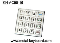 Промышленная числовая клавиатура 4 кс 4 матрица, вода металла ИП 65 - придайте непроницаемость кнопочная панель