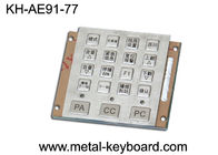 Нержавеющая сталь кнопочной панели мини вандала ключей ИП65 19 устойчивая водоустойчивая