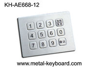 Числовая клавиатура металла 12 ключей нержавеющей стали мини для автомата