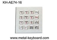 Клавиатура металла ключей IP65 16 промышленная с интегрированной функциональной кнопочной панелью цифров