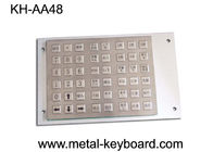 Анти- - клавиатура нержавеющей стали металла вандала для поручая киоска с 48 ключами