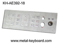 Клавиатура промышленного киоска машины шахты металлическая для с интегрированного Trackball