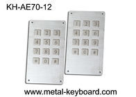 Промышленная клавиатура киоска нержавеющей стали с разъемом 12 ключа/7 Pin