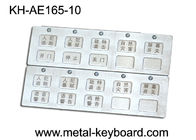 Изрезанные ключи кнопочной панели 10 металла системы управления доступом металла и СИД освещают