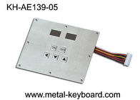 Усиливанная кнопочная панель металла промышленная с 5 ключами для промышленного киоска контроля