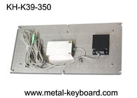 Анти- - клавиатура с Trackball лазера, пылезащитная клавиатура киоска металла вандала промышленная