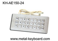 Промышленная изрезанная клавиатура киоска металла с установкой USB и верхней панели