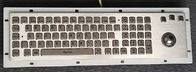 Illuminant водоустойчивая клавиатура металла SS промышленная с указывающим устройством трекбола