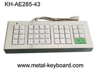 Подгонянная клавиатура киоска металла 43 кнопок, доказательство пыли вандала нержавеющей стали устойчивое