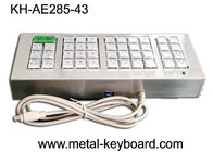Подгонянная клавиатура киоска металла 43 кнопок, доказательство пыли вандала нержавеющей стали устойчивое