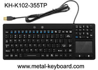 Клавиатура 106 ПК водоустойчивого интерфейса УСБ промышленная не пользуется ключом никакой шум с сенсорной панелью