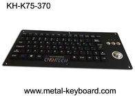 Клавиатура компактного силикона подсвеченная промышленная с ключами 5.0VDC трекбола 75