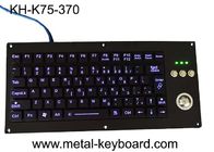 Клавиатура IK10 силикона USB ключей мыши 75 трекбола