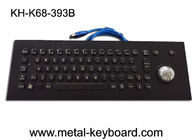Клавиатура металла ПК держателя PS/2 панели с трекболом лазера