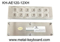 Кнопочная панель металла нержавеющей стали 12 FCC подгонянная ключами в выходе матрицы