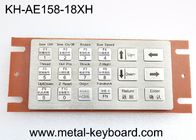 18 кнопочная панель нержавеющей стали кнопочной панели 5VDC металла решения держателя панели ключей
