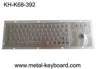 Усиливанная промышленная клавиатура SS металла с трекболом для указывающего устройства Accuate