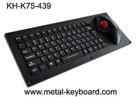 Эргономическая клавиатура лазера 5VDC промышленная с USB FCC трекбола