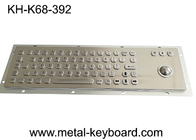 Металл клавиатуры компьютера вандализма промышленный с Trackball Маунта панели
