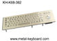 71 Keys Industrial Computer Keyboard , Stainless steel Keyboard for Self service Terminal