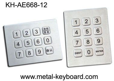 12 ключа загерметизировали числовую клавиатуру, кнопочную панель доказательства воды изрезанную в матрице 3кс4