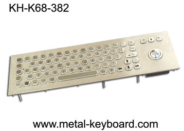 Клавиатура компьютера 71 ключа промышленная, клавиатура нержавеющей стали для терминала обслуживания собственной личности