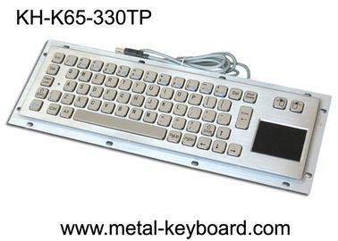 Задняя панель устанавливая промышленную клавиатуру компьютера с 65 ключами и сенсорной панелью