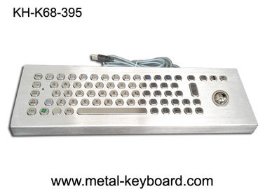 Металл киоска клавиатуры компьютера 70 ключей изрезанный настольный промышленный