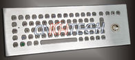 Клавиатура с trackball, клавиатура промышленного металла IP65 изрезанная настольного компьютера