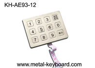 Числовая клавиатура металла нержавеющей стали 12 ключевая для Вендинг киоска, кнопочной панели управления доступом