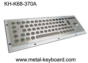 Ruggedized промышленная клавиатура с Trackball, клавиатура нержавеющей стали SS