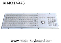 Вандал - клавиатура ПК сопротивления IP65 промышленная с Trackball металла 25MM