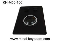 Морское управление отслеживая мышь с черной панелью металла и Trackball смолаы 50MM промышленный