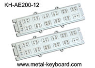 Изготовленная на заказ металлическая жидкость - придайте непроницаемость промышленная клавиатура киоска металла с 12 ключами
