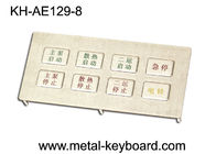 Кнопочная панель с ключами держателя 8 панели, металлическая кнопочная панель киоска нержавеющей стали