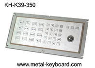 Анти- - клавиатура с Trackball лазера, пылезащитная клавиатура киоска металла вандала промышленная