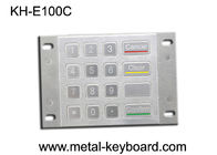 Кнопочная панель Информаци-киоска вандала 16 ключей устойчивая общественная, кнопочная панель входа металла