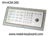Клавиатура длинной жизни промышленная Ruggedized с панелью Маунтом металла и Trackball лазера