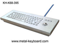 Клавиатура с trackball, клавиатура промышленного металла IP65 изрезанная настольного компьютера