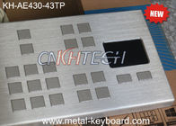 Клавиатура вандала устойчивая промышленная с сенсорной панелью/большой точностью клавиатуры держателя панели ключей